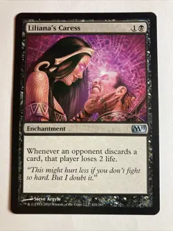 Liliana's Caress M11 MTG NM - Image 1