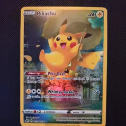 Pikachu Crown Zenith Galarian Gallery Holo Rare Card GG30/GG70 - Image 1