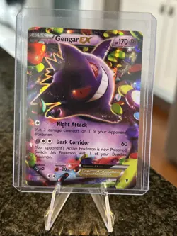 Pokemon Gengar EX Holo Ultra Rare TCG Card Phantom Forces 34/119 (HP) - Image 1