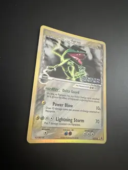 Pokemon Card Rayquaza Delta Species Reverse Holo Rare - Image 2