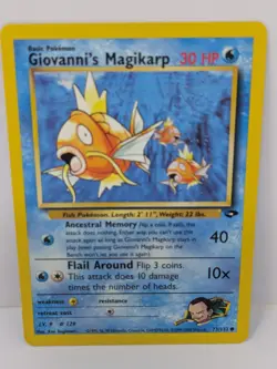 Trading Card fish - Card WOTC NM. - Image 1