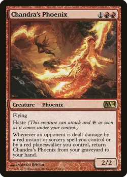 MTG Chandra's Phoenix ** Magic 2014 ** English - Image 1