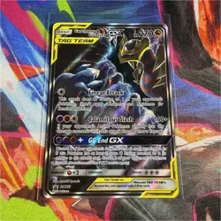 Pokemon Garchomp & Giratina GX SM193 TAG TEAM GX Basic 270 HP Card - Image 1