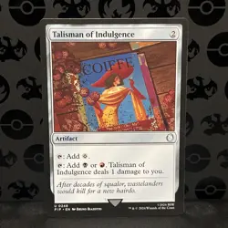 MTG Magic the Gathering Talisman of Indulgence (248/1190) Fallout NM - Image 1