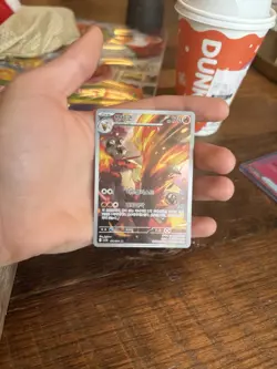 Pokemon TCG Blaziken Art Rare Destined Rivals Korean Card NM Ultra Rare - Image 1