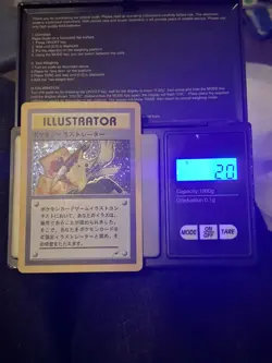Pokemon Illustrator Pikachu Japanese Holo Card 1996 Vintage - Image 1