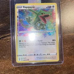 Pokemon TCG Rayquaza Vivid Voltage Holo Rare Card 138/185 NM/M Condition - Image 1