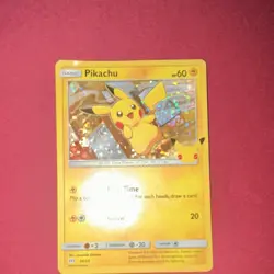 Pokemon Pikachu Holo Promo Basic 60 HP 25/25 McDonald's 25th Anniversary Card - Image 1