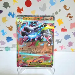 Mega Charizard X EX RR MA2 Blue Flame Indonesian Pokemon Card - Image 1