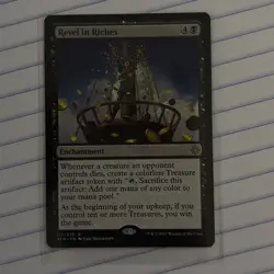 Revel In Riches NM MTG! Ixalan! Regular 117/279 Rare - Image 2