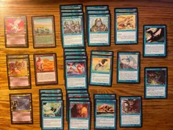 MTG: Vintage Mirage 56 Multicolor Play Lot Blue & White - Magic The Gathering - Image 1