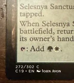 MTG Selesnya Sanctuary Commander 2018 - Image 5