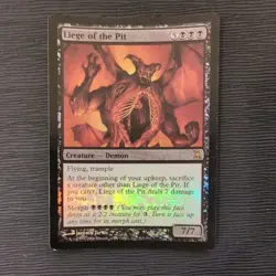 Liege of the Pit Foil MP [Time Spiral TSP] MTG ENGLISH - Image 1