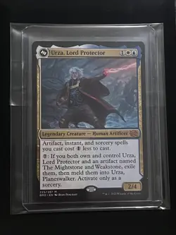 Urza, Lord Protector The Brothers' War Regular #225 NM Mtg - Image 1