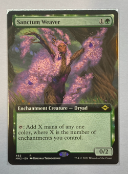 MTG - Modern Horizons 2 - Sanctum Weaver - Extended Art - NM - Image 1