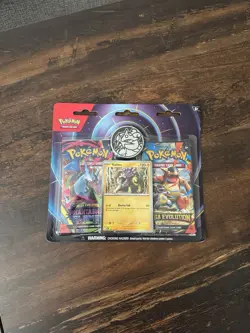 Pokemon TCG Mega Evolution & Phantasmal Flames Raikou 2-Pack Blister - Image 1