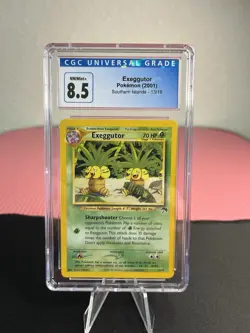 LOW POP! Exeggutor 13/18 Pokemon Southern Islands Promo Series CGC 8.5 NM/MINT - Image 1