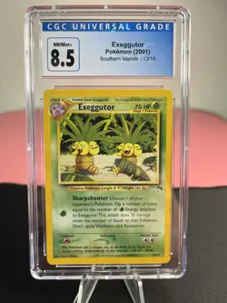 LOW POP! Exeggutor 13/18 Pokemon Southern Islands Promo Series CGC 8.5 NM/MINT - Image 2