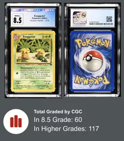 LOW POP! Exeggutor 13/18 Pokemon Southern Islands Promo Series CGC 8.5 NM/MINT - Image 4