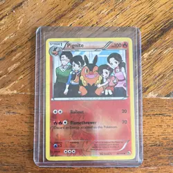 Pokemon Pignite Reverse Holo Legendary Treasures 26/113 100 HP Uncommon - Image 1
