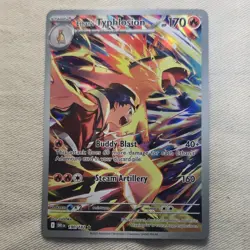 Pokemon TCG Ethan's Typhlosion 190/182 Destined Rivals Illustration Rare Holo 1… - Image 1