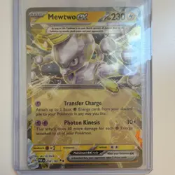 Pokemon Mewtwo EX Double Rare Holo SV04: Paradox Rift 058/182 230 HP English - Image 1