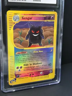 CGC 9 MINT - Gengar 48/165 Expedition Ereader Reverse Holo 2002 Pokemon - Image 3