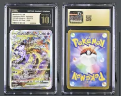 CGC 10 PRISTINE Japanese Pokemon 2022 Mewtwo VSTAR 221/172 VSTAR Universe S12a - Image 1