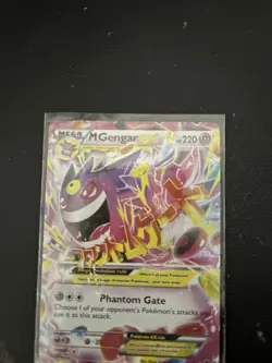 M Gengar EX 35/119 XY Phantom Forces 220 HP Ultra Rare Full Art Holo ENG - Image 1