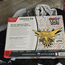 Pokemon Scarlet & Violet 151 Poster & Zapdos ex Collection Box Promo 2023 - Image 5