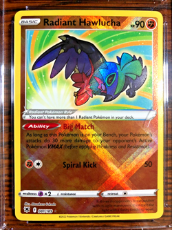 Radiant Hawlucha Radiant Rare #081|CGC PRISTINE 10|Astral Radiance|Pokemon TCG - Image 2