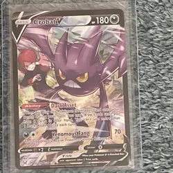 POKEMONS Crobat V TG20/TG30 Swsh11: Lost Origin Trainer GREAT CENTERING - Image 1