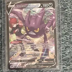 POKEMONS Crobat V TG20/TG30 Swsh11: Lost Origin Trainer GREAT CENTERING - Image 3