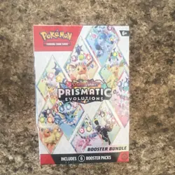 Pokemon Prismatic Evolutions Booster Bundle Box - 6 Booster Packs - Image 1