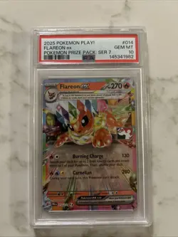 Flareon EX Pokemon Price Pack Series 7 014/131 PSA 10 - Image 1