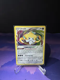 Jirachi Amazing Rare Holo - SWSH04: Vivid Voltage 119/185 Pokemon - Image 1