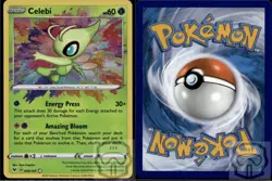 Celebi 009/185 Amazing Rare Vivid Voltage Pokemon Holo NM/M - Image 2