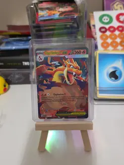 Mega Charizard Y ex 022/217 Ascended Heroes English Pokemon TCG NM - Image 1