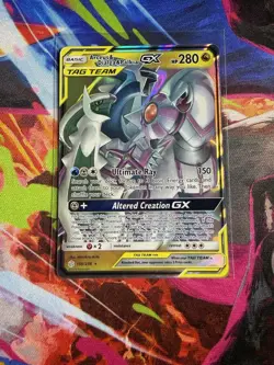 Pokemon Arceus & Dialga & Palkia GX 156/236 Sm-Cosmic Eclipse Ultra Rare Holo 2… - Image 1