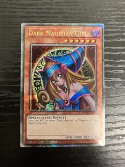 Yu-Gi-Oh Dark Magician Girl MP24-EN009 Quarter Century Secret Rare 1st Edition - Image 1