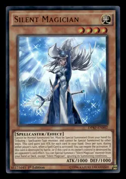 Silent Magician DPRP-EN002 UR Duelist Pack: Rivals of the Pharaoh Yu-Gi-Oh NM - Image 1