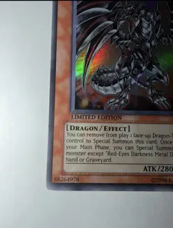 Yu-Gi-Oh Red-Eyes Darkness Metal Dragon ABPF-ENSE2 Super Rare Limited Edition - Image 2