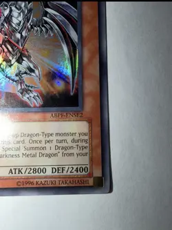 Yu-Gi-Oh Red-Eyes Darkness Metal Dragon ABPF-ENSE2 Super Rare Limited Edition - Image 3