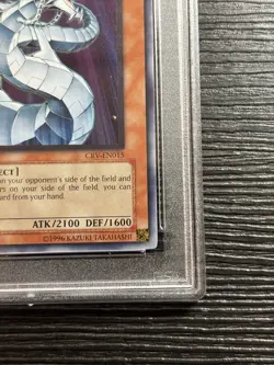 YuGiOh! - Cyber Dragon CRV-EN015 Ultimate Rare 1st Edition PSA 9 Mint - Image 3