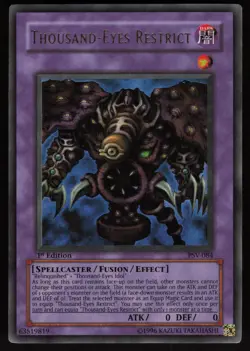 Thousand-Eyes Restrict PSV-084 Ultra Rare Pharaoh's Servant 1st Edition Yu-Gi-Oh - Image 1