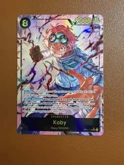 Koby Alt (Alternate Art) OP11-119 - One Piece: A Fist of Divine Speed - English - Image 1