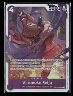 Legacy of the Master #OP12-063 Vinsmoke Reiju - Image 1