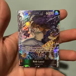 Rob Lucci EB04-048 OP15 Alternate Art Adventure on Kami's Island One Piece - Image 1