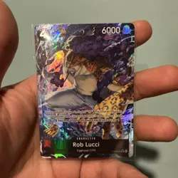 Rob Lucci EB04-048 OP15 Alternate Art Adventure on Kami's Island One Piece - Image 2