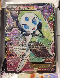 Pokemon TCG Meloetta EX RC25 Legendary Treasures Ultra Rare Full Art Holo Card - Image 1